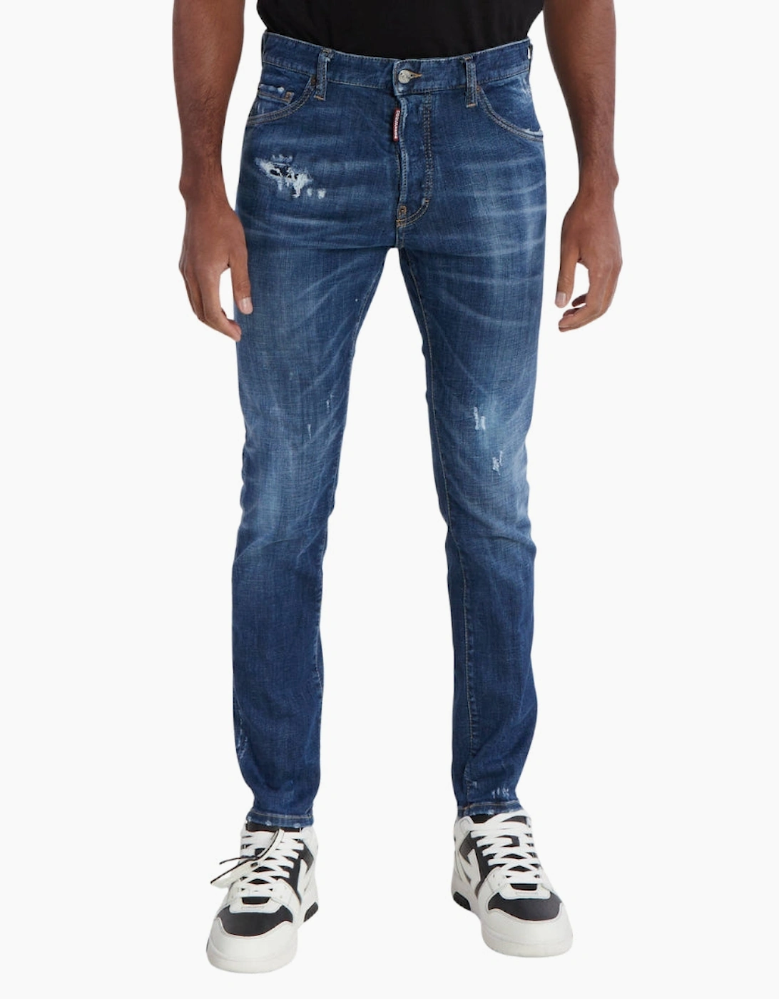 Dsquared2 Cool Guy Jean Destroyed Look Blue Jeans