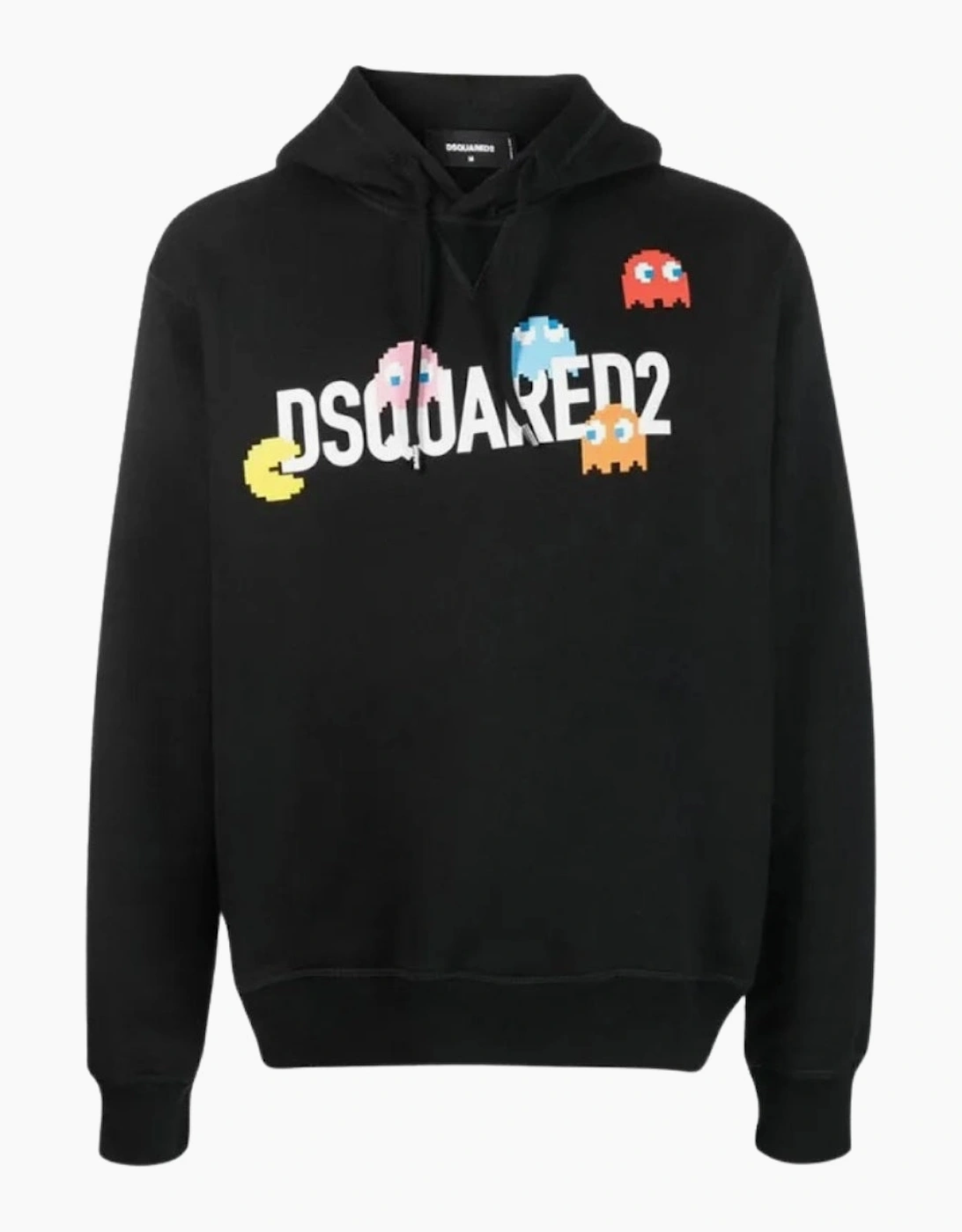 Dsquared2 Pac Man Cool Fit Black Hoodie