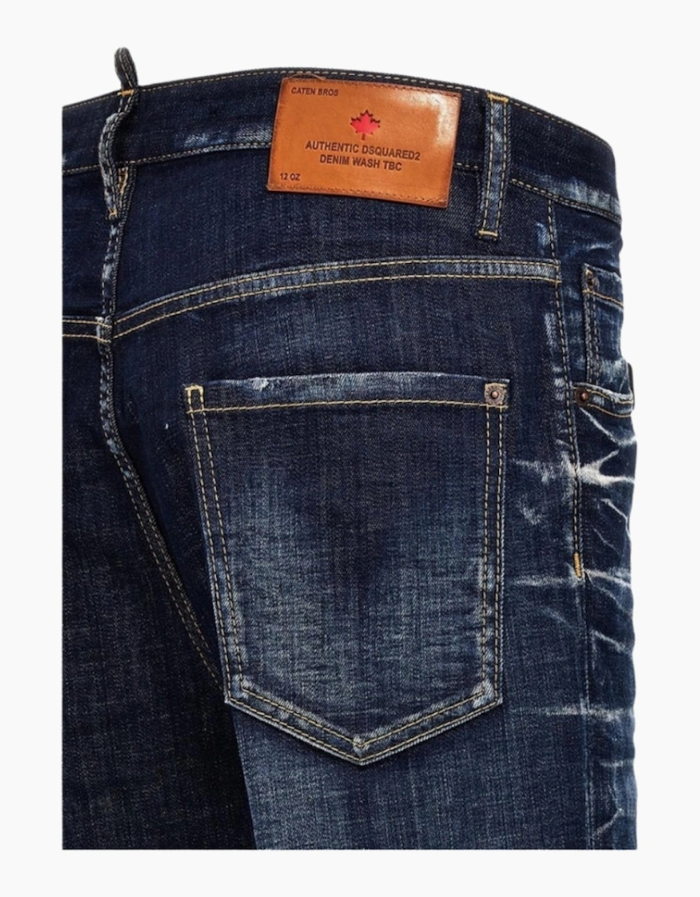 Dsquared2 642 Faded Blue Jeans