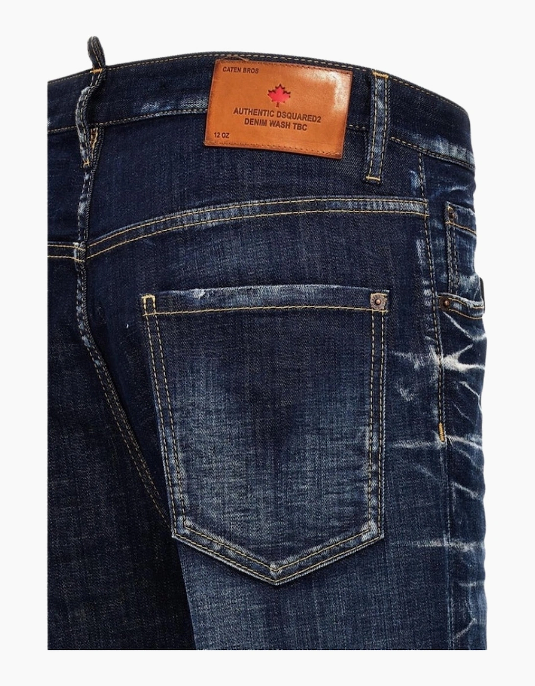Dsquared2 642 Faded Blue Jeans