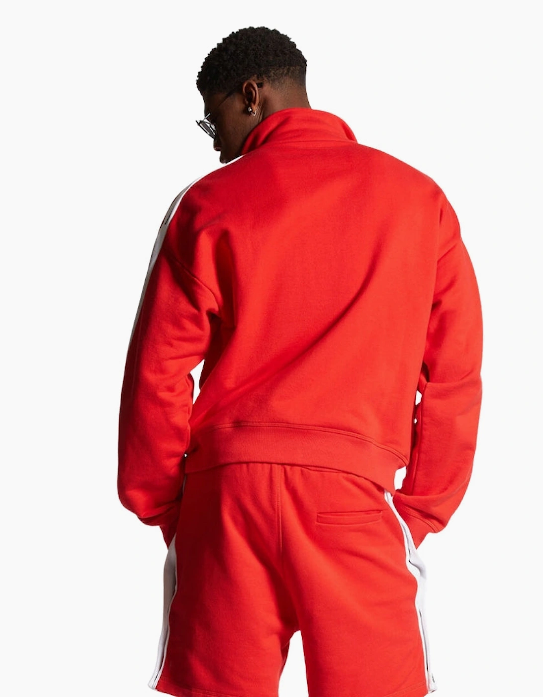 Dsquared2 Logo Tape Red Track Jacket