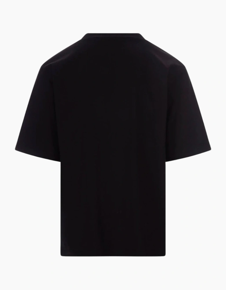 Dsquared2 Loose Fit Brand Logo Black T-Shirt