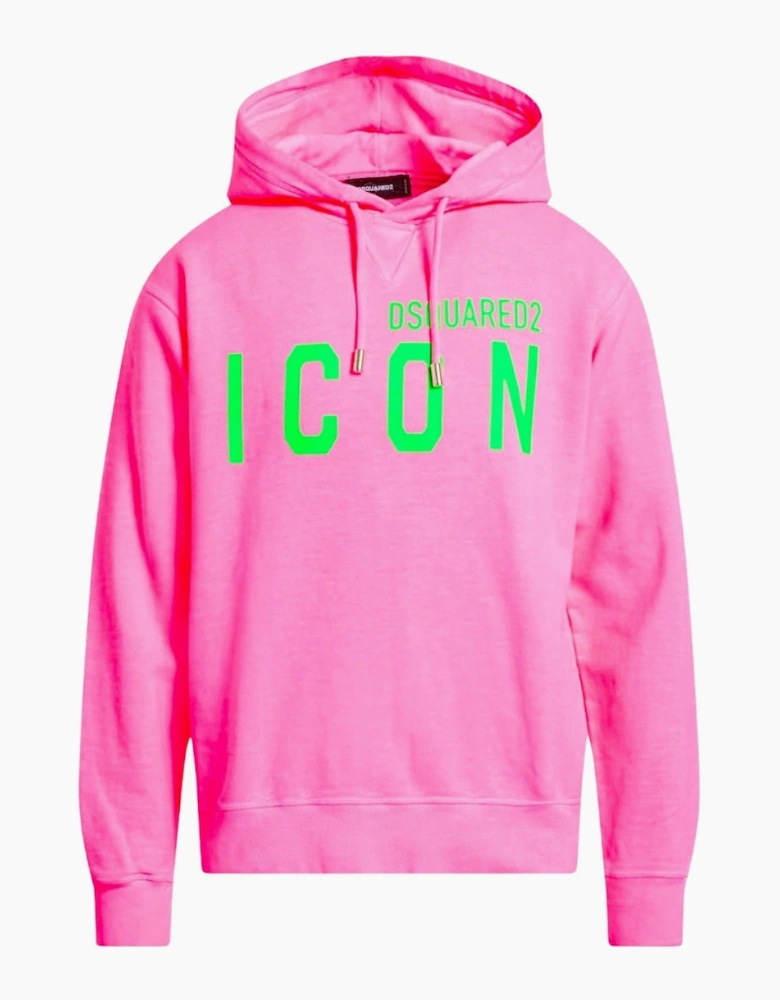 Dsquared2 Icon Regular Fit Pink Hoodie
