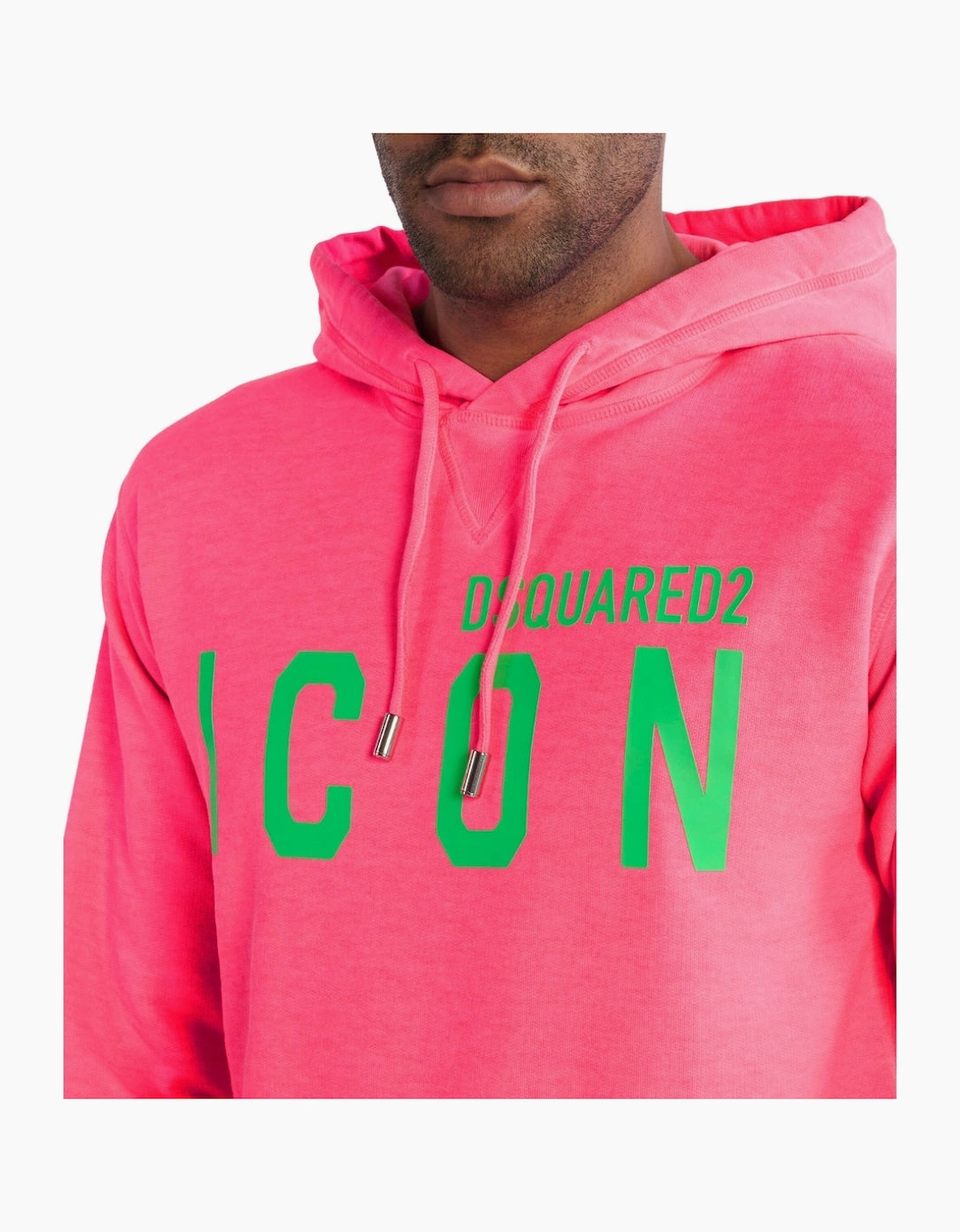 Dsquared2 Icon Regular Fit Pink Hoodie