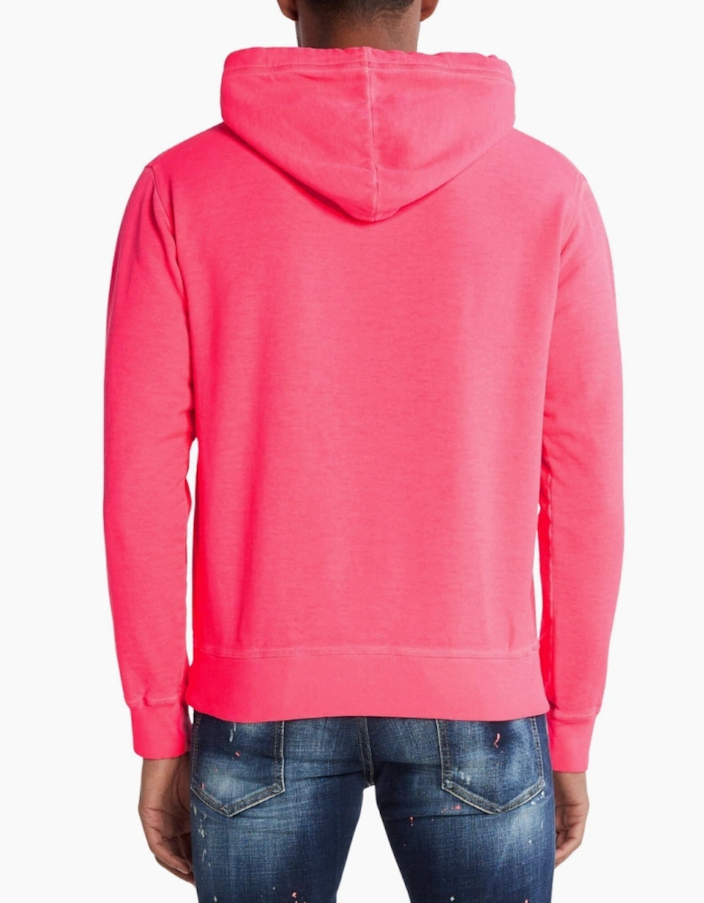 Dsquared2 Icon Regular Fit Pink Hoodie