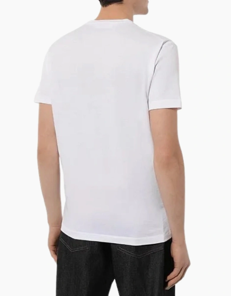 Dsquared2 Branded Mouth Graphic White T-Shirt