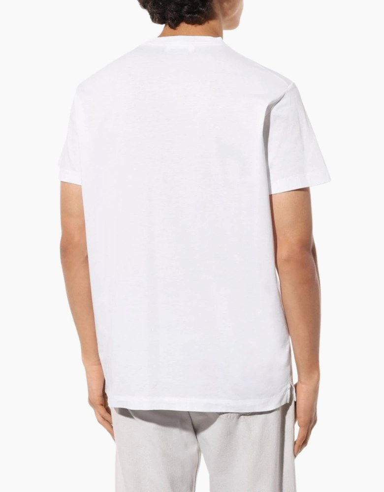 Dsquared2 Deana And Dana Graphic White  T-Shirt