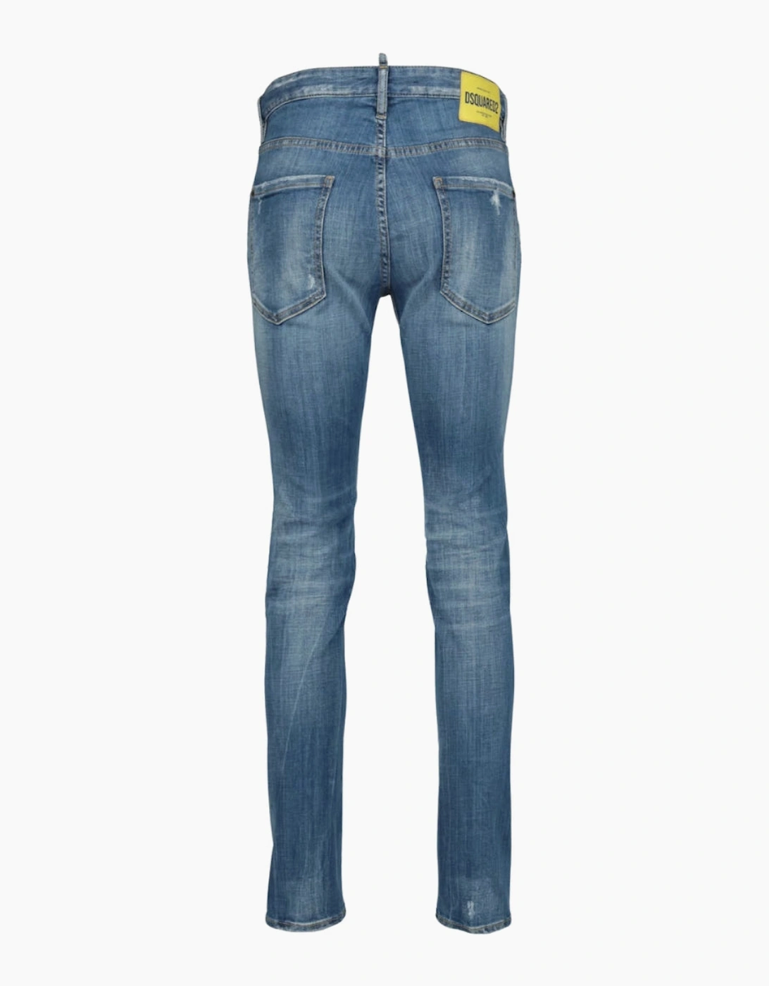 Dsquared2 Cool Guy Jean Reinforced Distressed Effect Blue Jeans