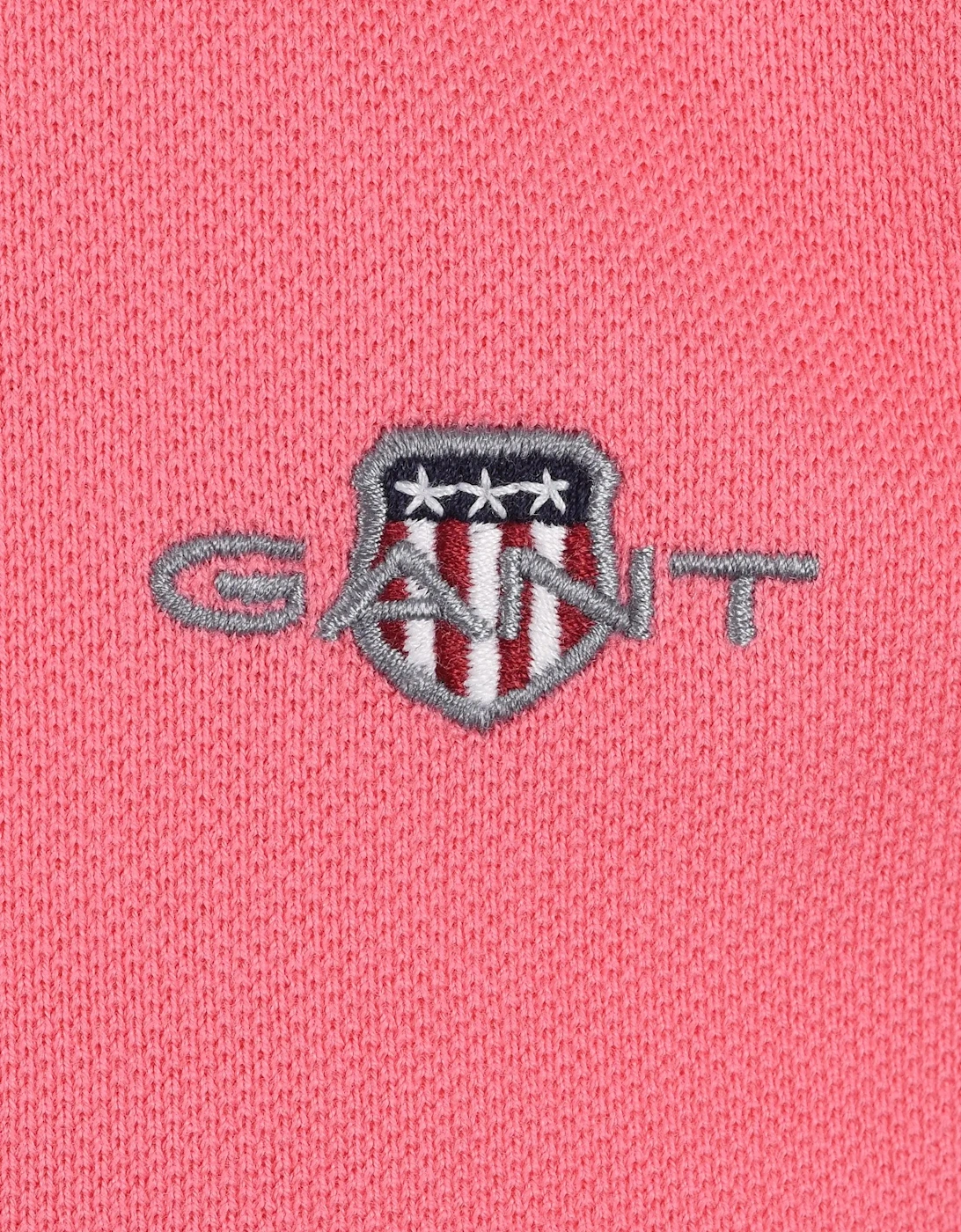 GANT REG SHIELD SS PIQUE POLO SHIRT ROSE PINK