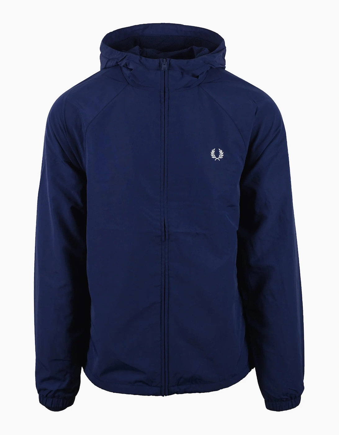 Fred Perry Men's Navy Hooded Shell Jacket French - Size: 42