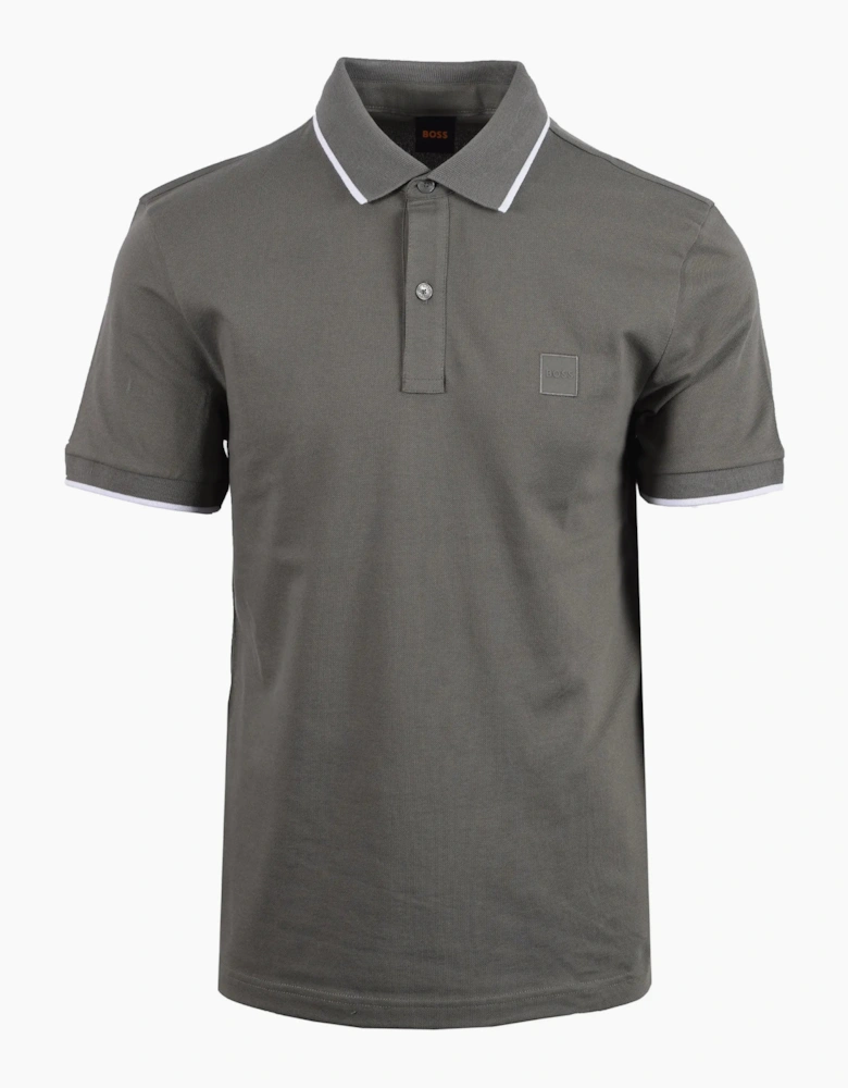 Boss Orange PASSERTIP POLO OPEN GREY
