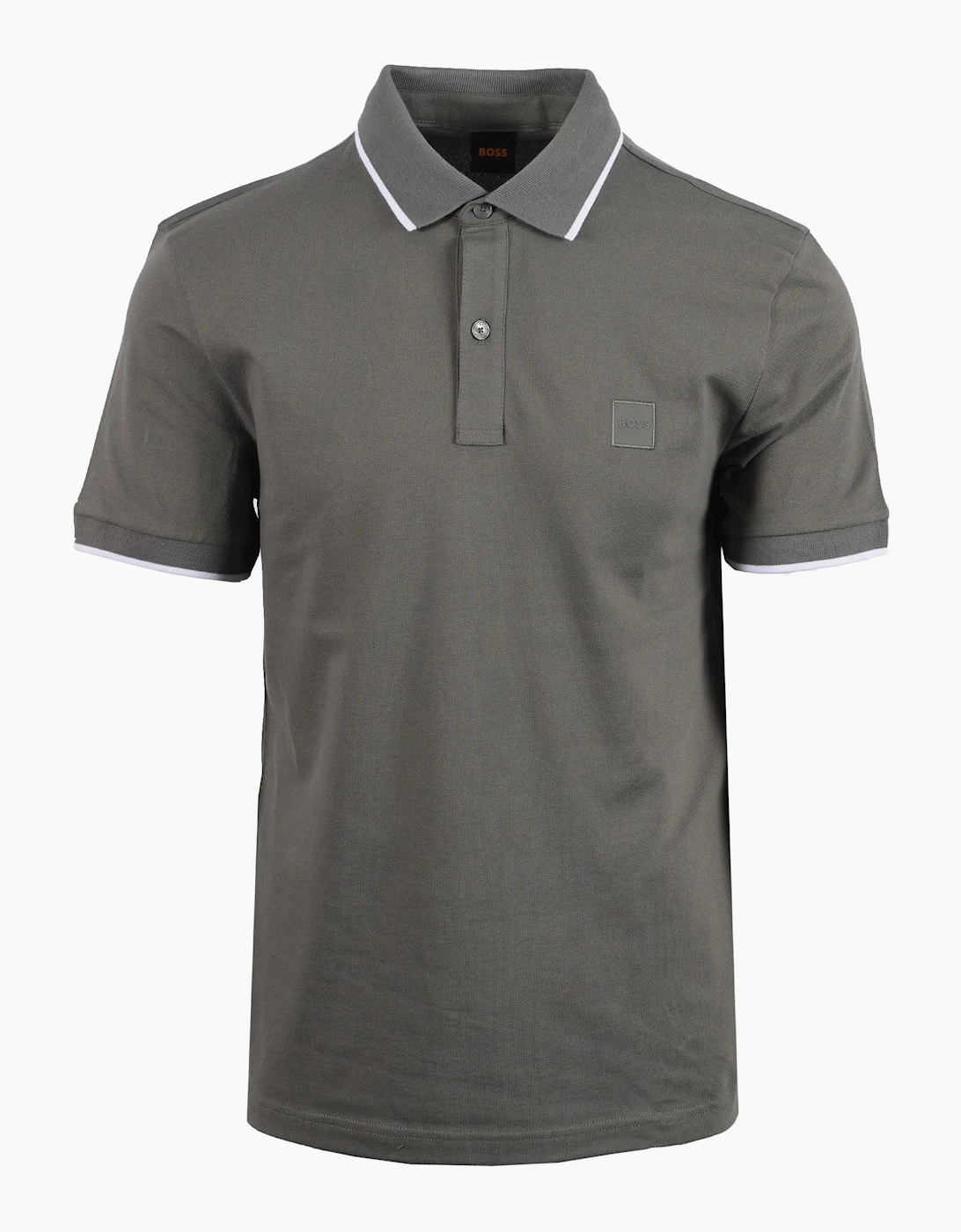 Boss Orange PASSERTIP POLO OPEN GREY
