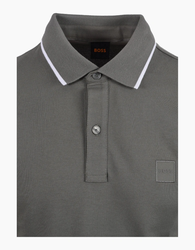 Boss Orange PASSERTIP POLO OPEN GREY