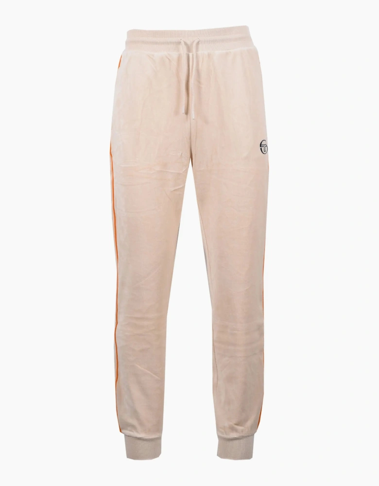 SERGIO TACCHINI TASSO VELOUR TRACK PANT SANDSHELL/ORANGE PEPPER