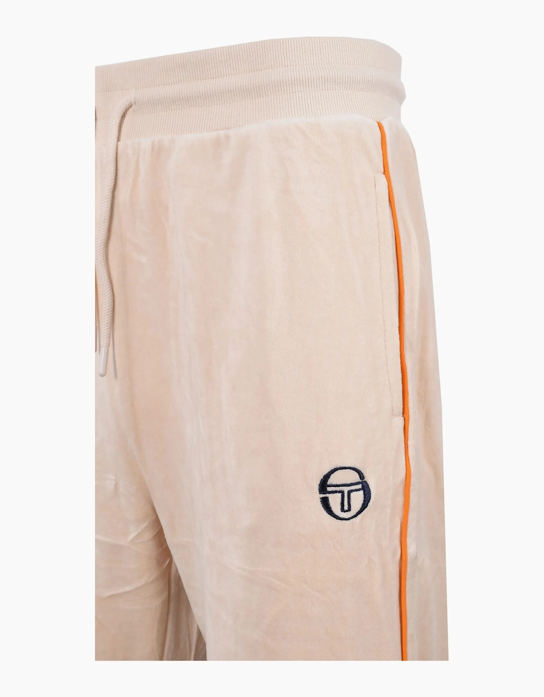 SERGIO TACCHINI TASSO VELOUR TRACK PANT SANDSHELL/ORANGE PEPPER