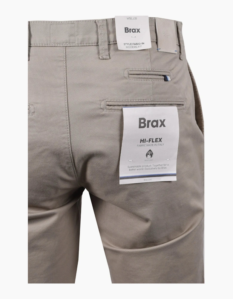 BRAX FABIO COTTON TROUSER STONE