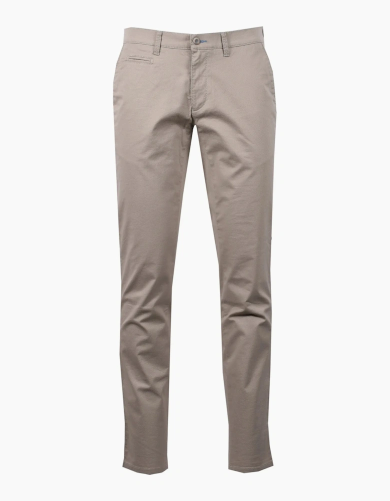 BRAX FABIO COTTON TROUSER STONE