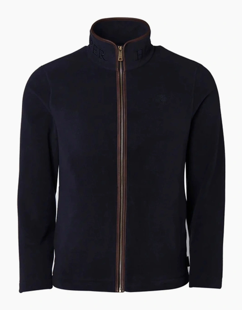 HOLLAND COOPER COUNTRY FLEECE JACKET INK NAVY