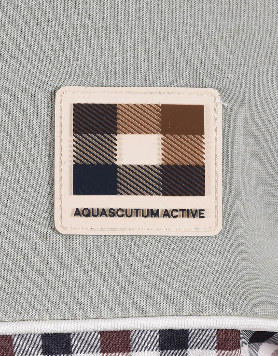 AQUASCUTUM CLUB CREWNECK SALVIA