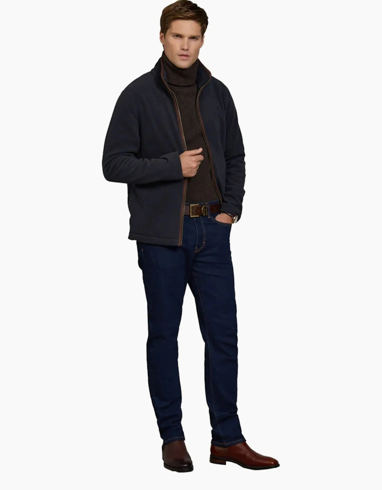 HOLLAND COOPER COUNTRY FLEECE JACKET INK NAVY