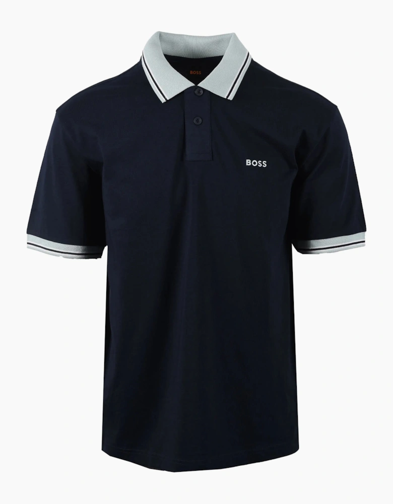Boss Orange BLOCKS POLO DARK BLUE