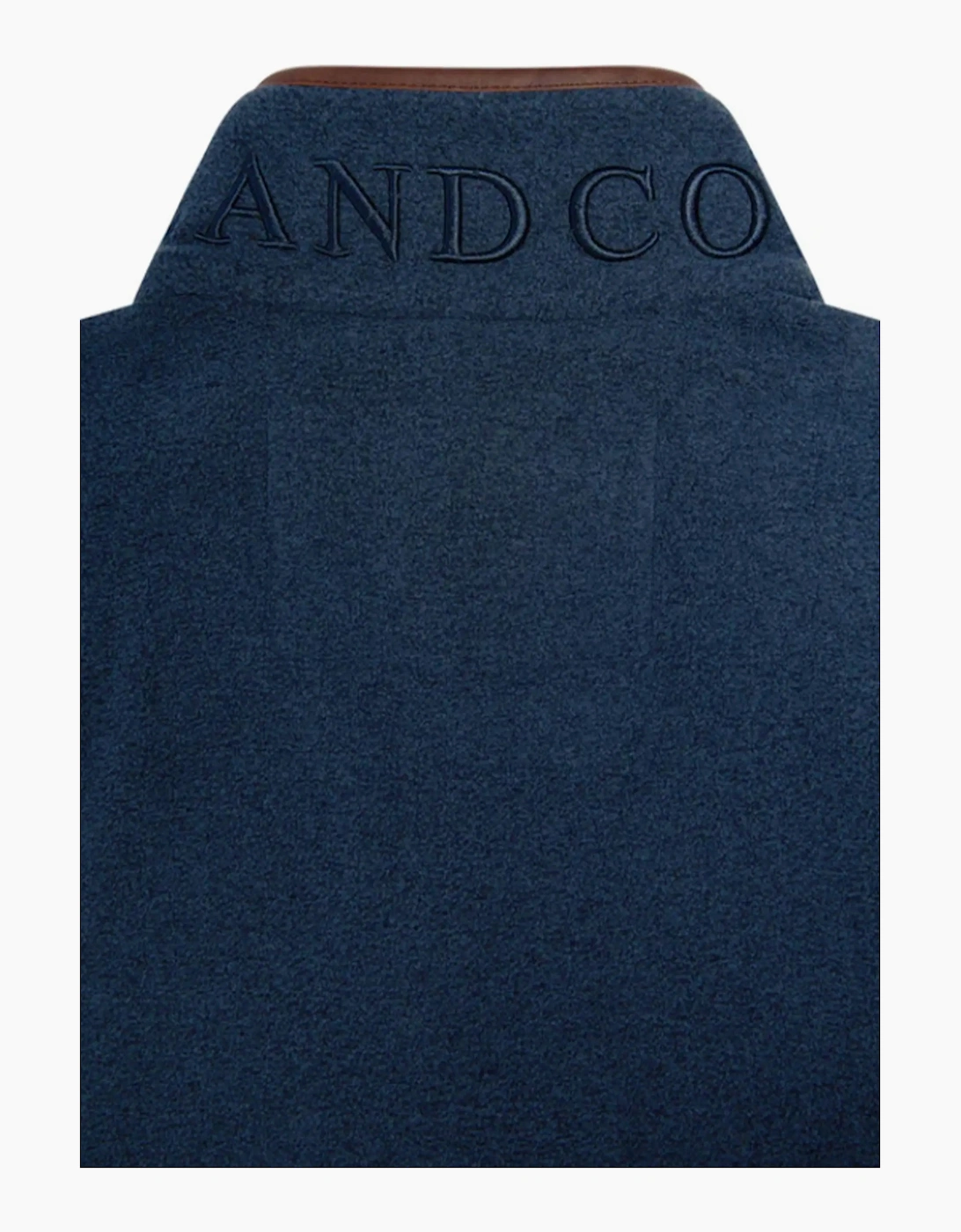 HOLLAND COOPER COUNTRY FLEECE GILET DUSTY BLUE