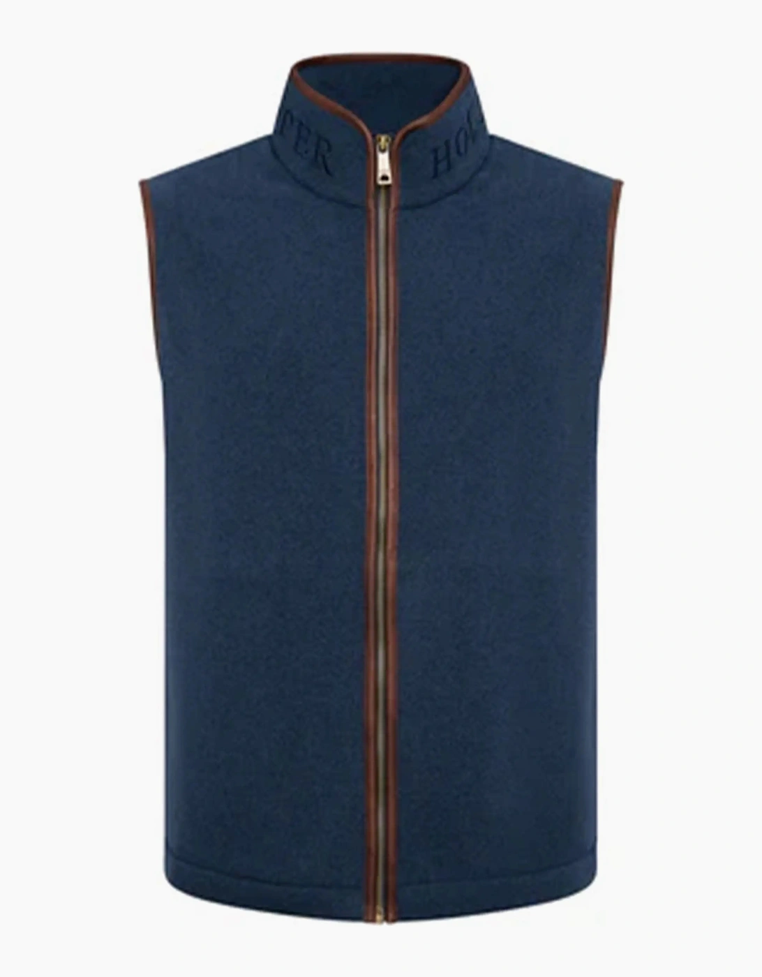 HOLLAND COOPER COUNTRY FLEECE GILET DUSTY BLUE