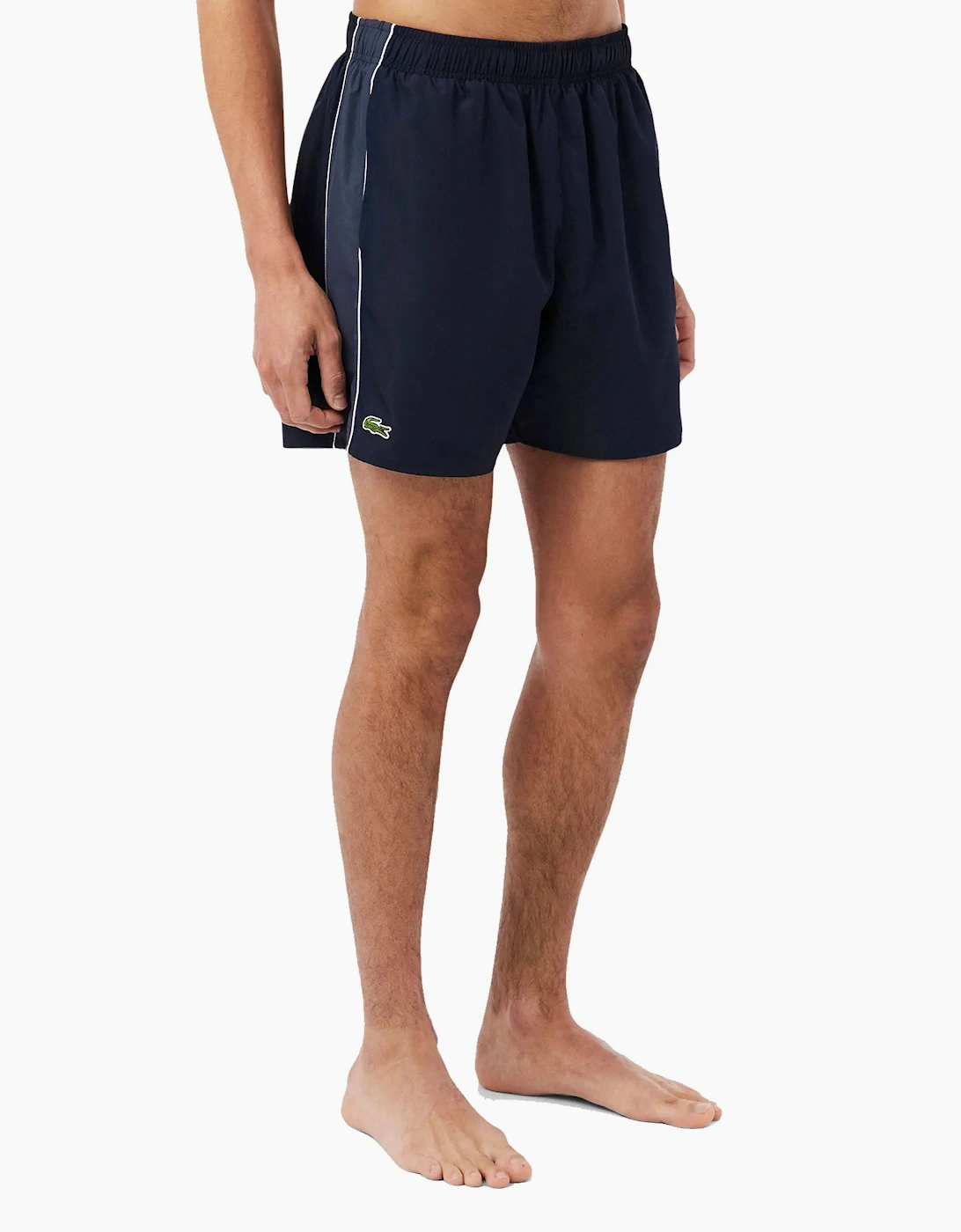 LACOSTE SWIM SHORTS BLACKBIRD/GRAPE