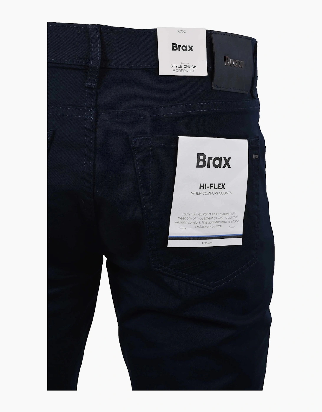 BRAX CHUCK COTTON JEANS NAVY, 4 of 3