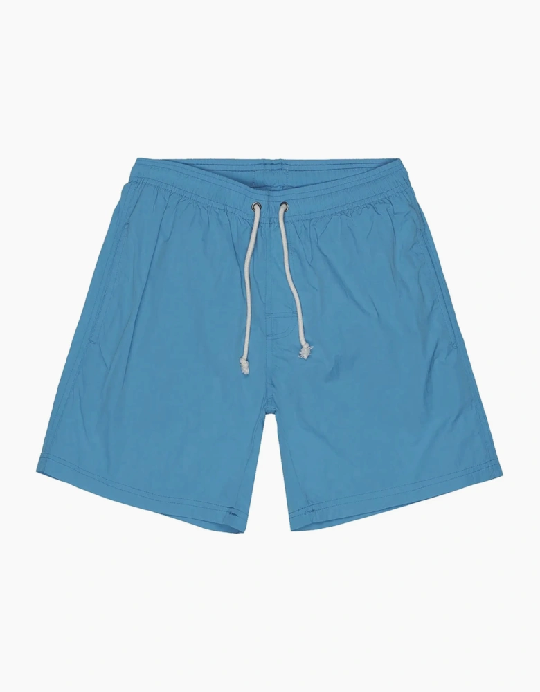 AQUASCUTUM CLUB CHECK POCKET BEACH SHORTS AVIO
