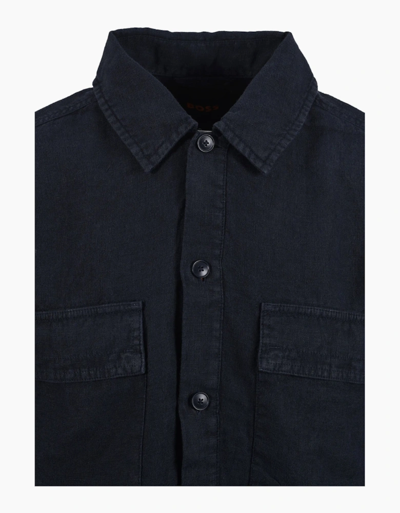 Boss Orange BOSS LOCKY SHIRT DARK BLUE