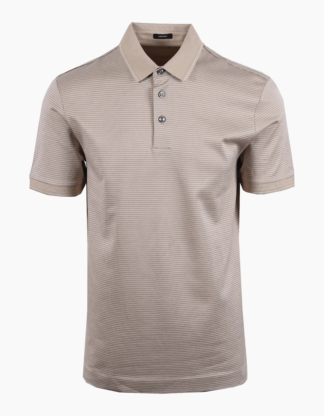Hugo Boss Men's Cream Boss Black H Parlay 242 Polo Open Beige - Size: 40