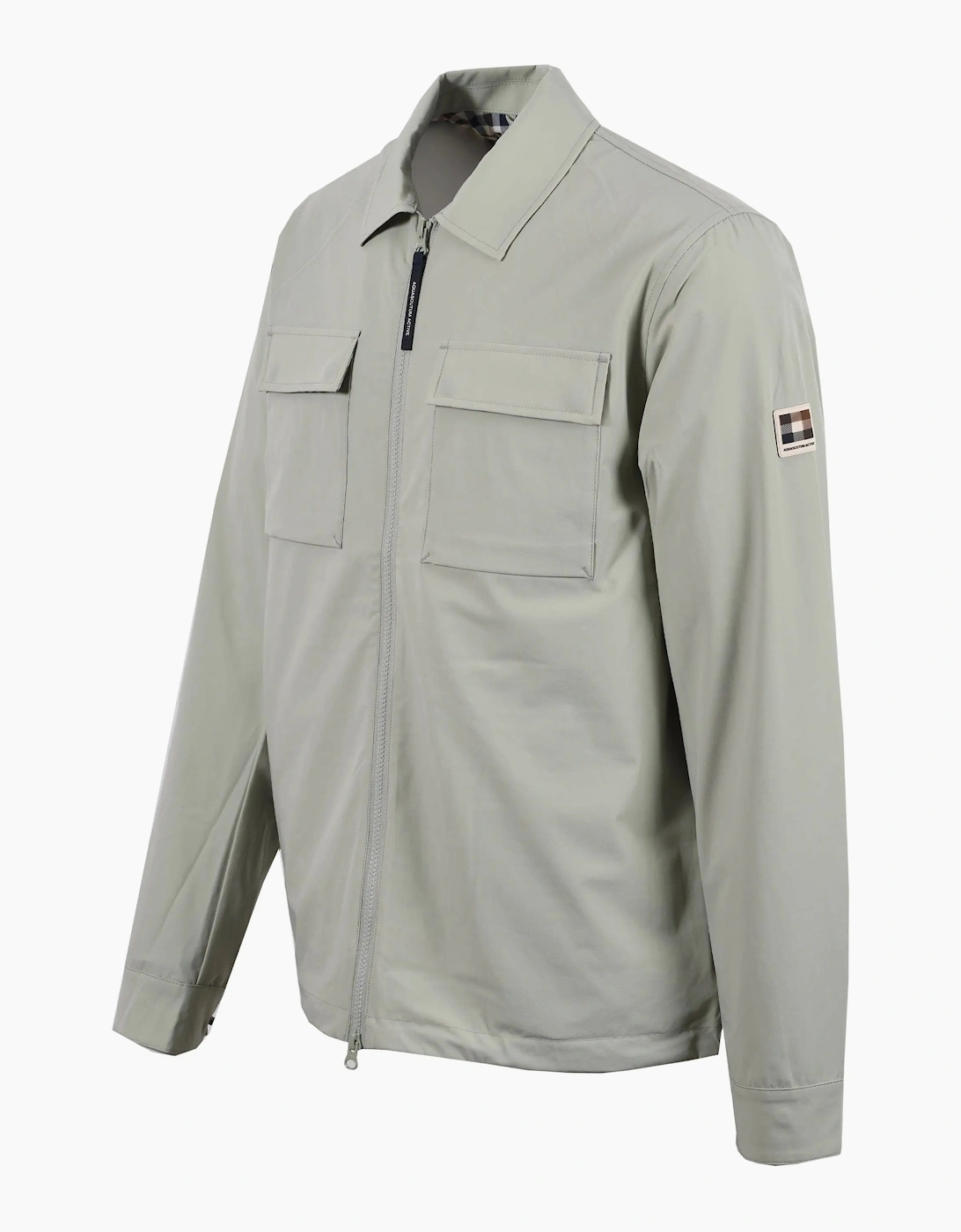 AQUASCUTUM SHELL SP OVERSHIRT SALVIA