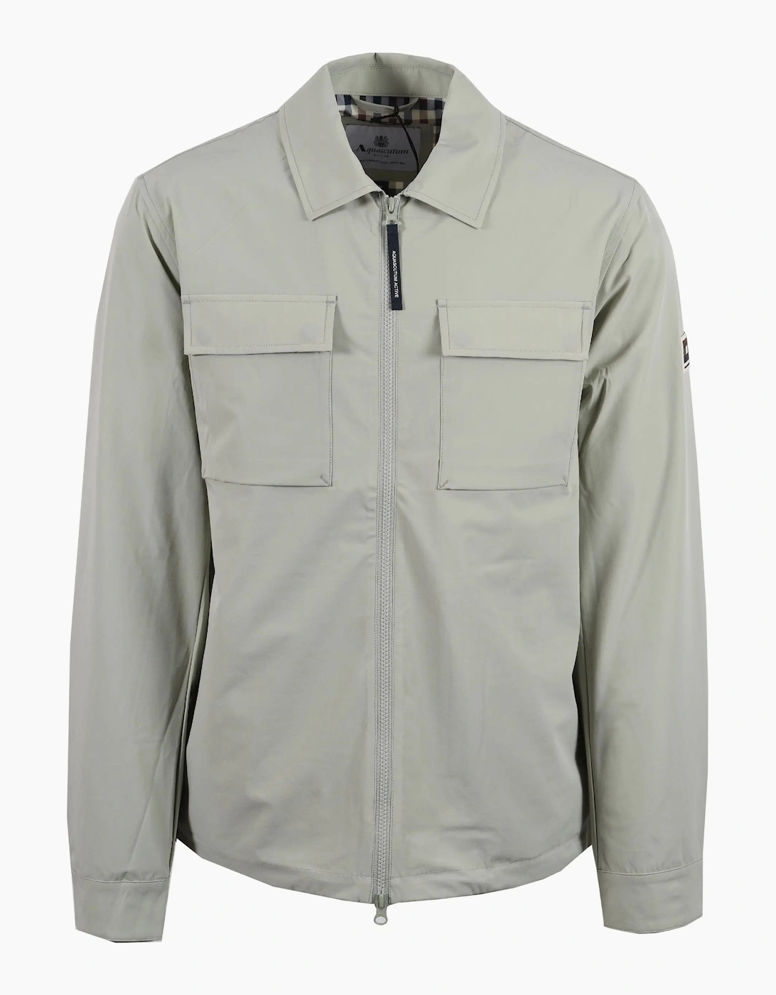 AQUASCUTUM SHELL SP OVERSHIRT SALVIA