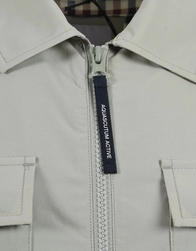 AQUASCUTUM SHELL SP OVERSHIRT SALVIA