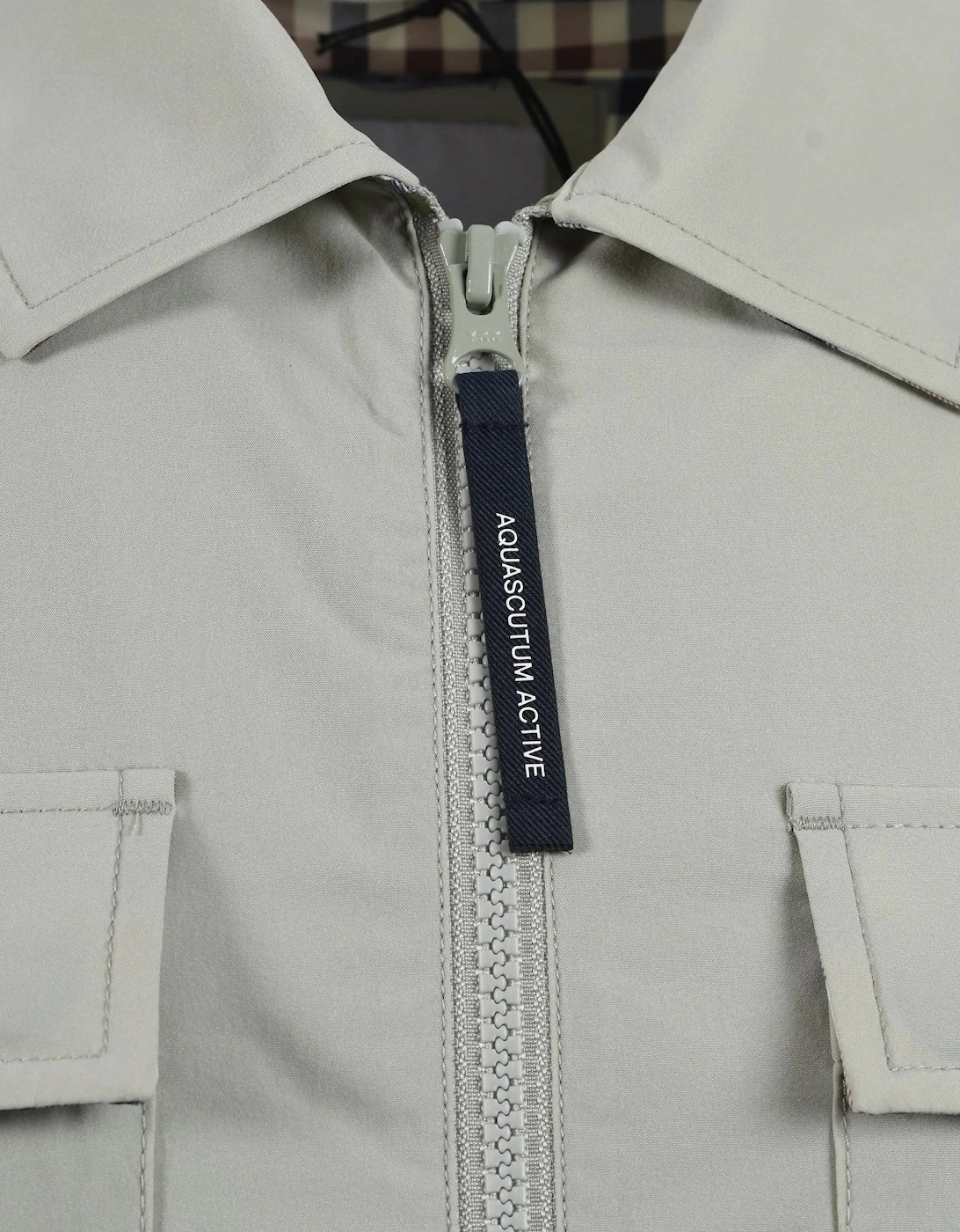 AQUASCUTUM SHELL SP OVERSHIRT SALVIA