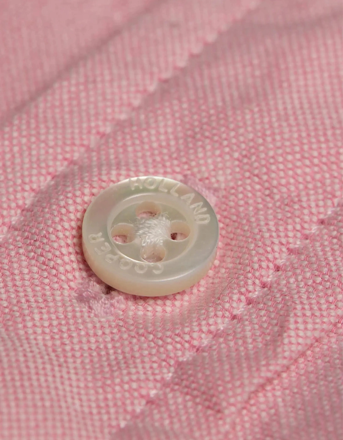HOLLAND COOPER CLASSIC OXFORD SHIRT SOFT PINK