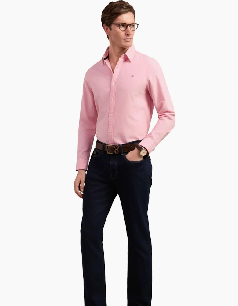 HOLLAND COOPER CLASSIC OXFORD SHIRT SOFT PINK