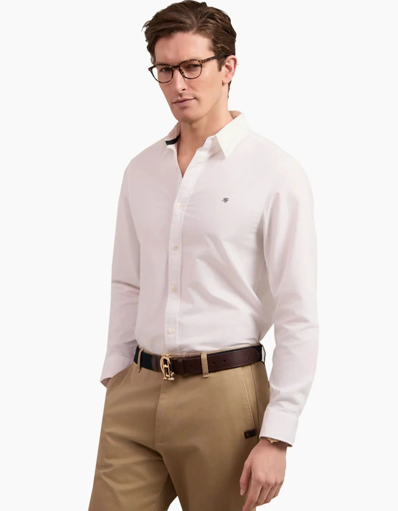 HOLLAND COOPER CLASSIC OXFORD SHIRT WHITE