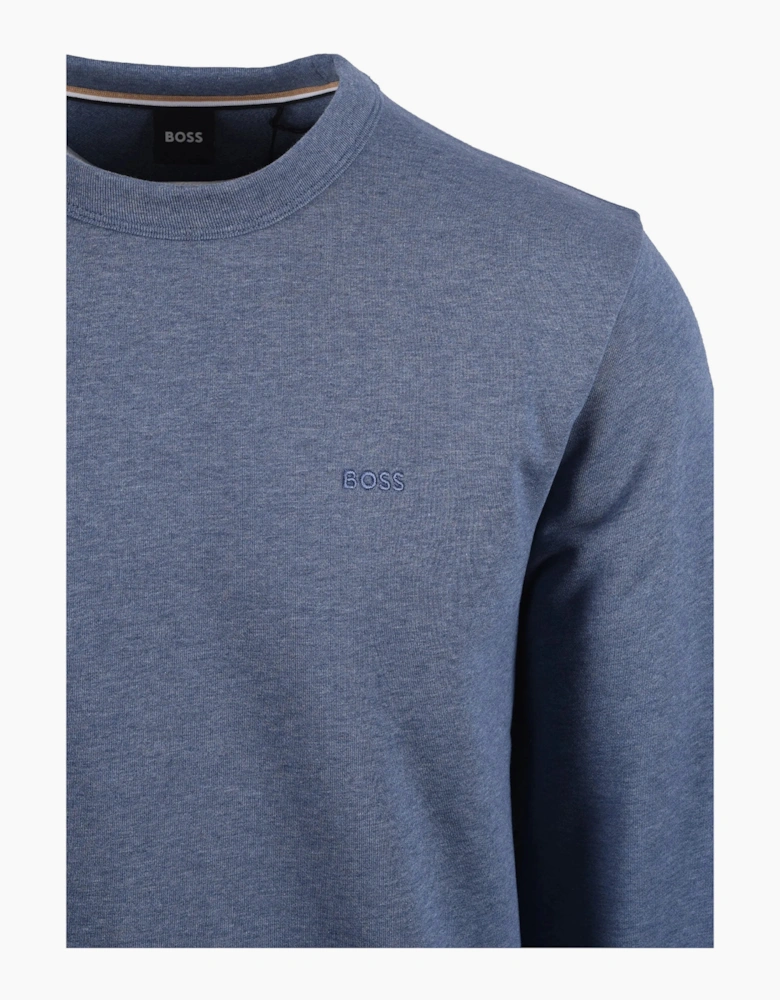 Boss Black H SHARPE SWEATSHIRT OPEN BLUE