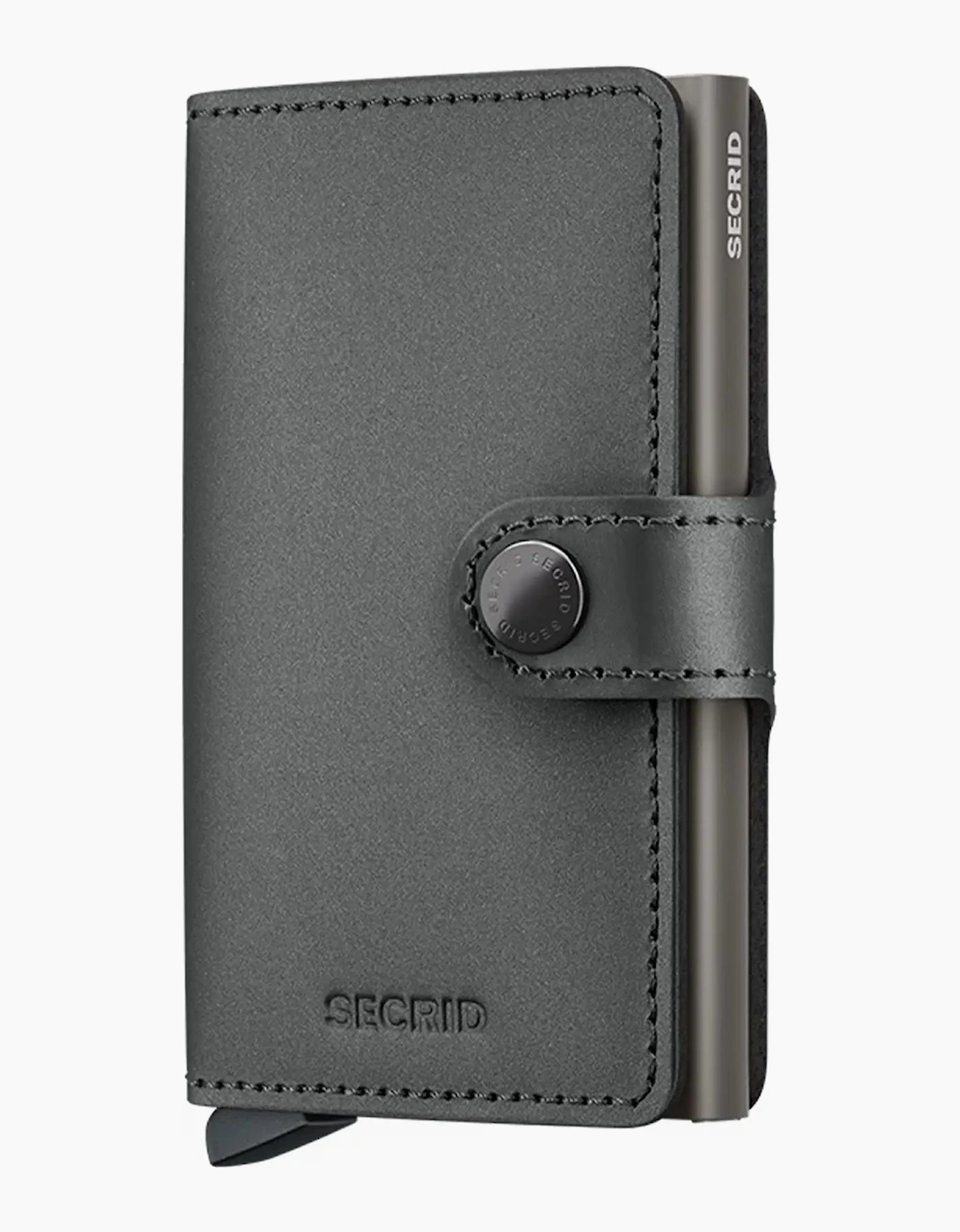 SECRID MINI WALLET MATT SATIN STEEL, 5 of 4