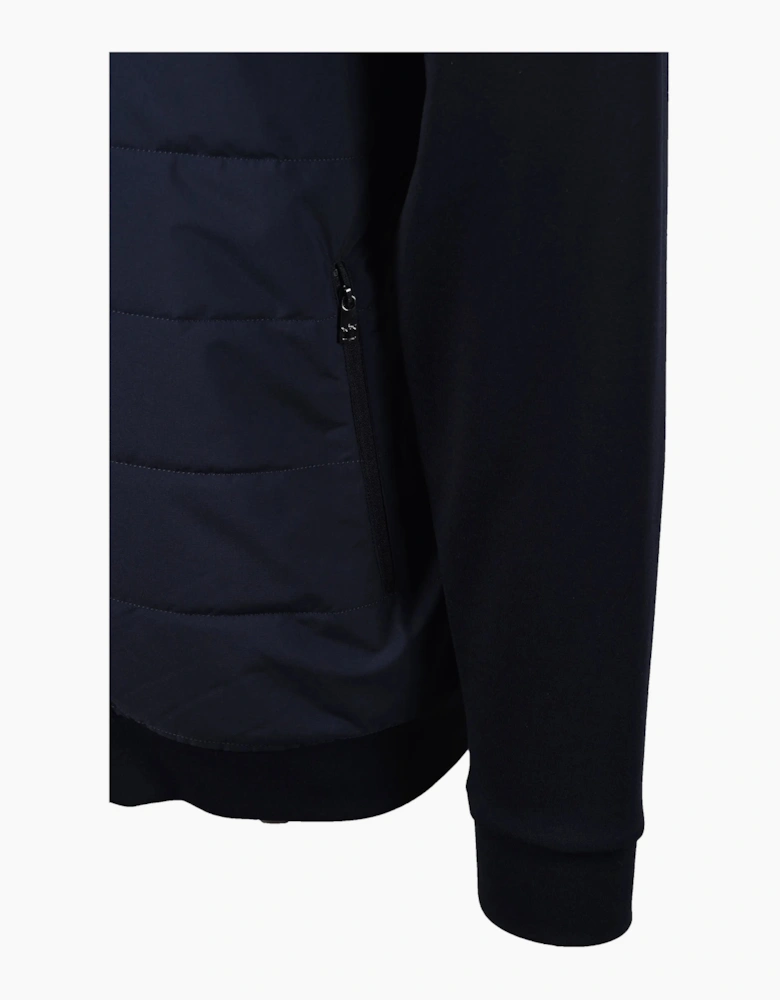 Paul & Shark FULL ZIP HYBRID JACKET NAVY