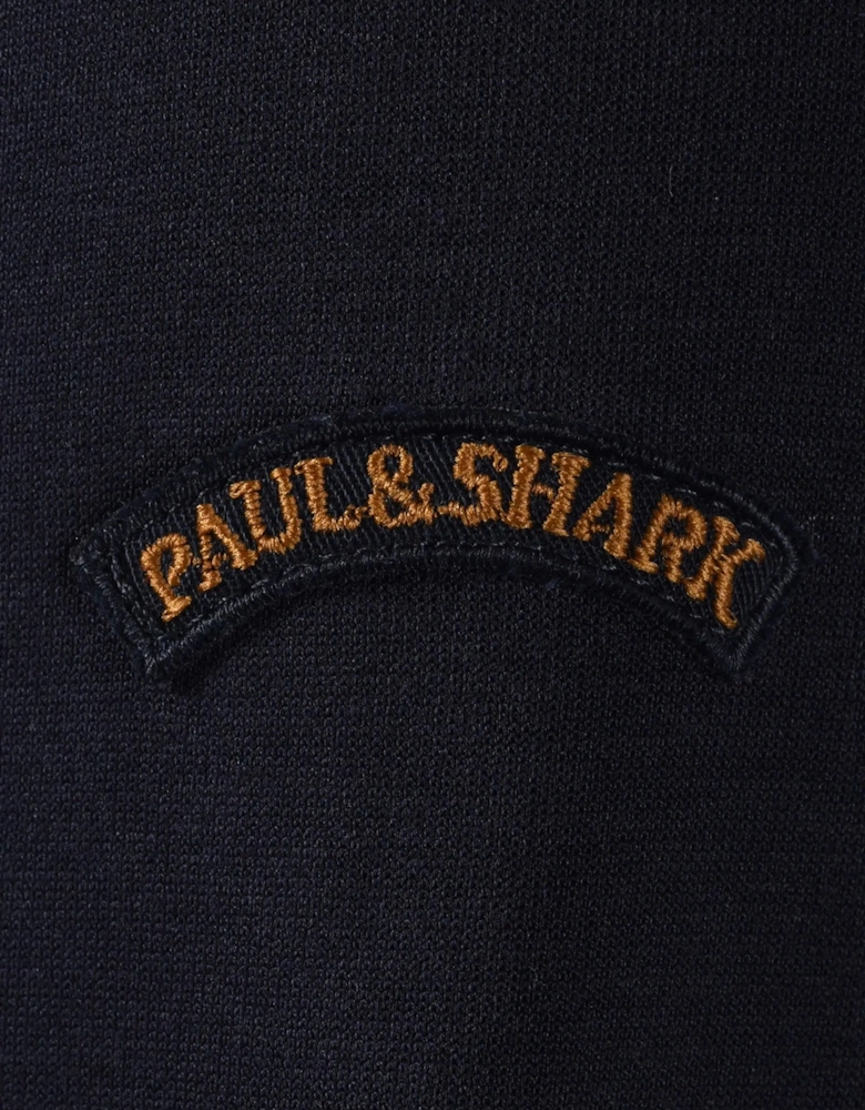Paul & Shark FULL ZIP HYBRID JACKET NAVY