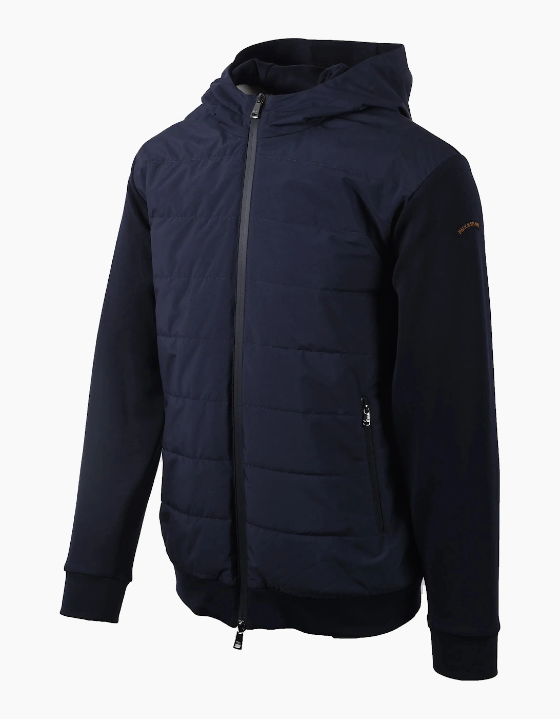 Paul & Shark FULL ZIP HYBRID JACKET NAVY