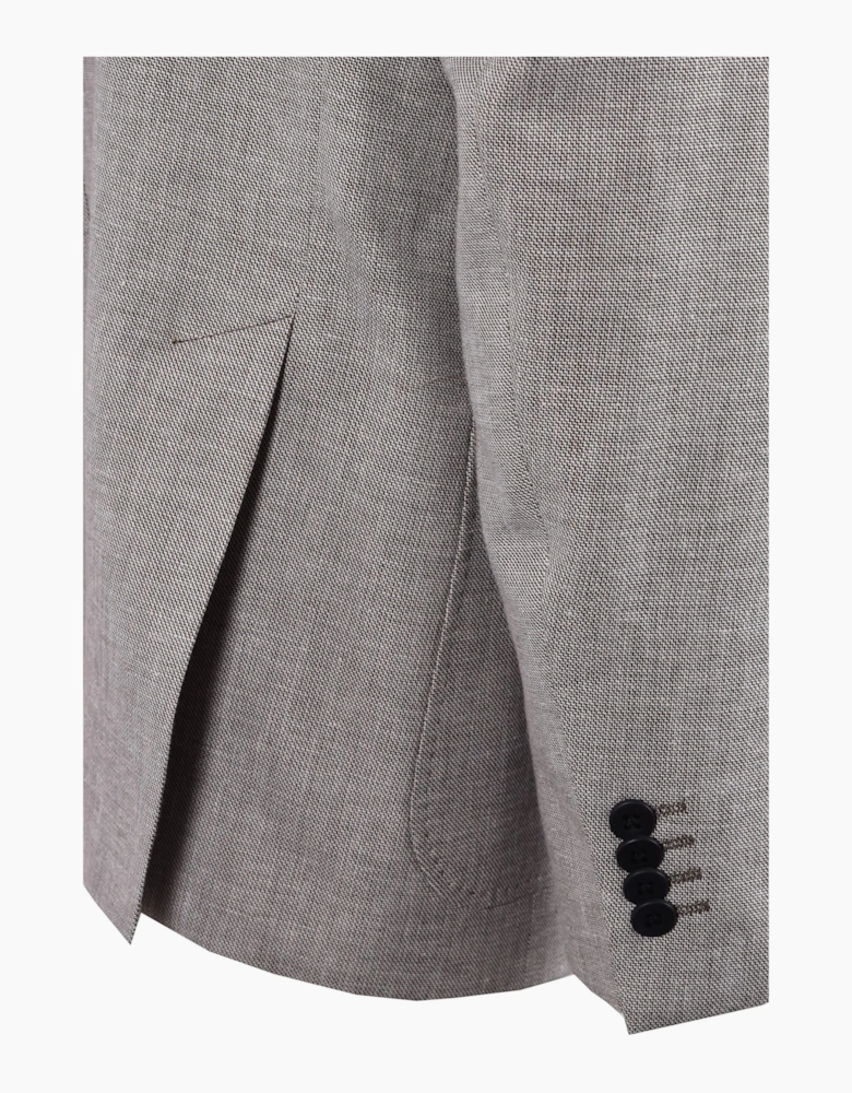 ROY ROBSON LINEN JACKET BEIGE