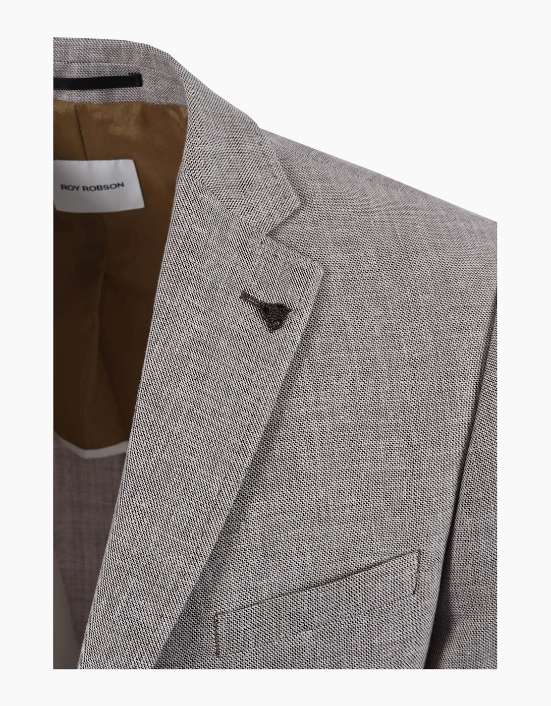 ROY ROBSON LINEN JACKET BEIGE