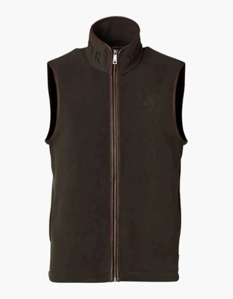 HOLLAND COOPER COUNTRY FLEECE GILET KHAKI