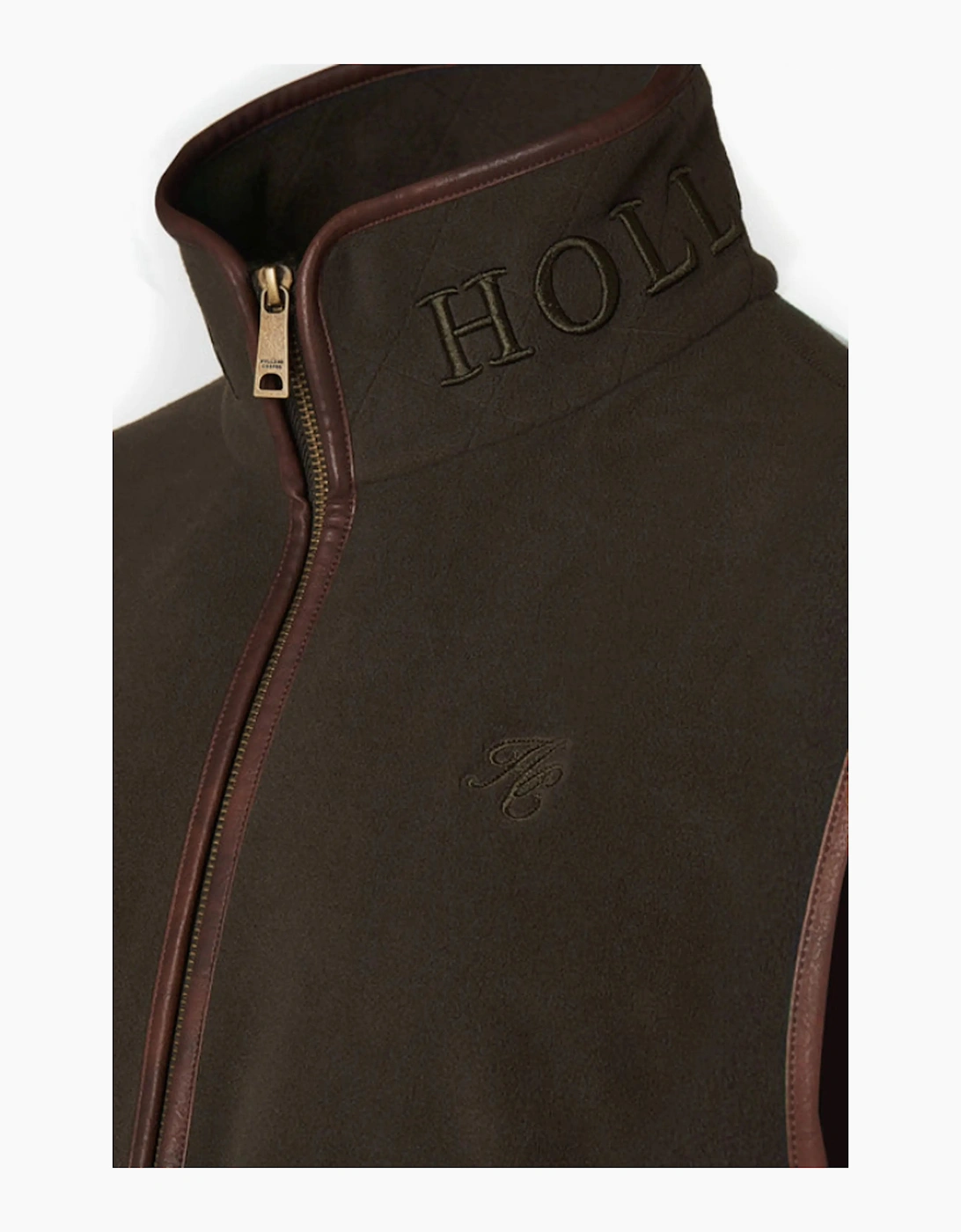 HOLLAND COOPER COUNTRY FLEECE GILET KHAKI