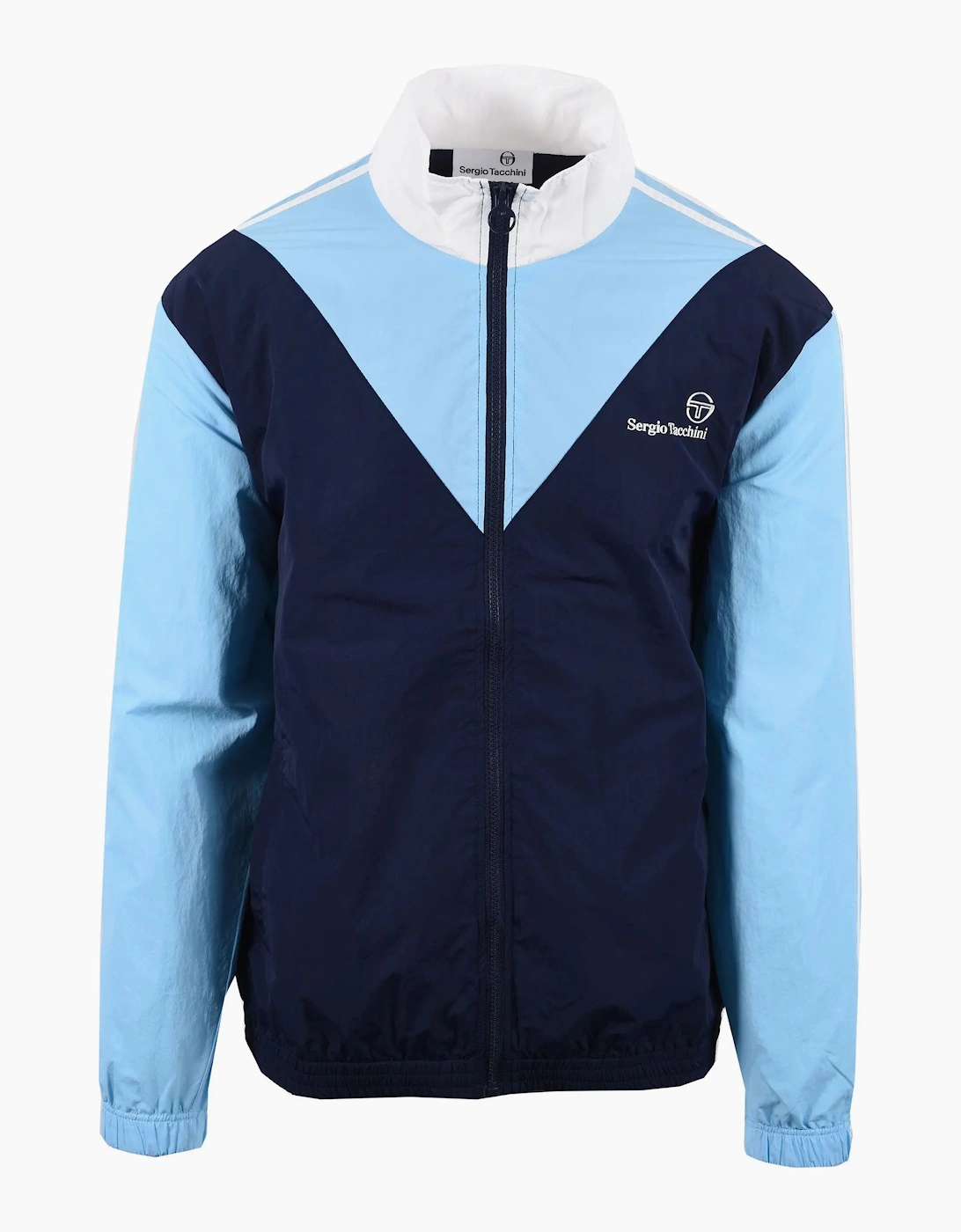 SERGIO TACCHINI CORTESE TRACK JACKET MARITIME BLUE/BALTIC SEA/GARDENIA