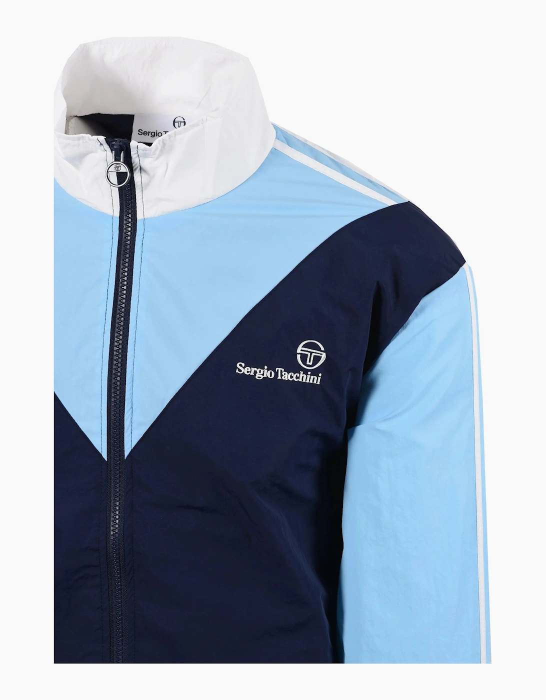 SERGIO TACCHINI CORTESE TRACK JACKET MARITIME BLUE/BALTIC SEA/GARDENIA